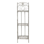Regał metalowy stojący szary retro Clayre Eef