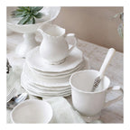 Miski prowansalskie Chic Antique 3 szt. porcelanowe białe provance