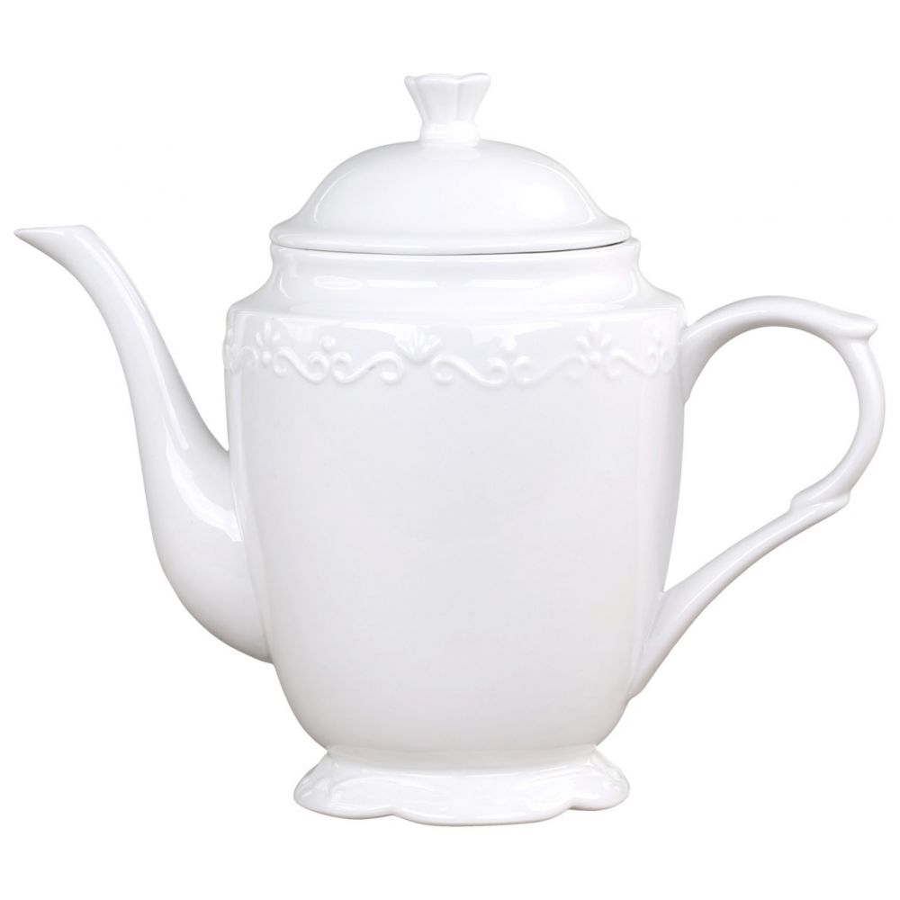 Dzbanek porcelanowy prowansalski Chic Antique biały
