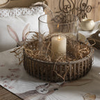 Obrus wielkanocny królik retro 100 x 100 Clayre Eef