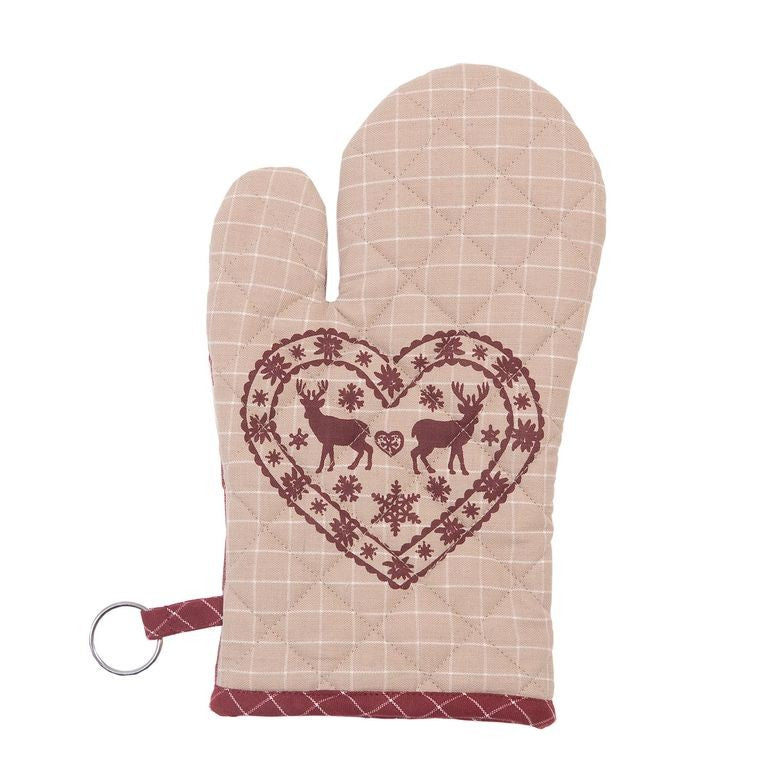 Rękawica i chwytak Renifery Clayre Eef