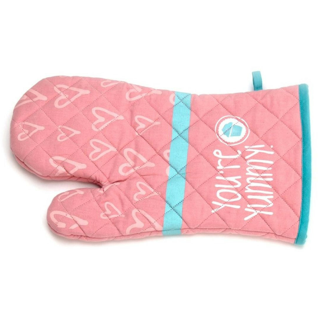 Rękawica kuchenna różowa