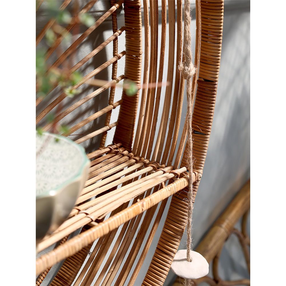 Rattanowe półki Boho Chic Antique