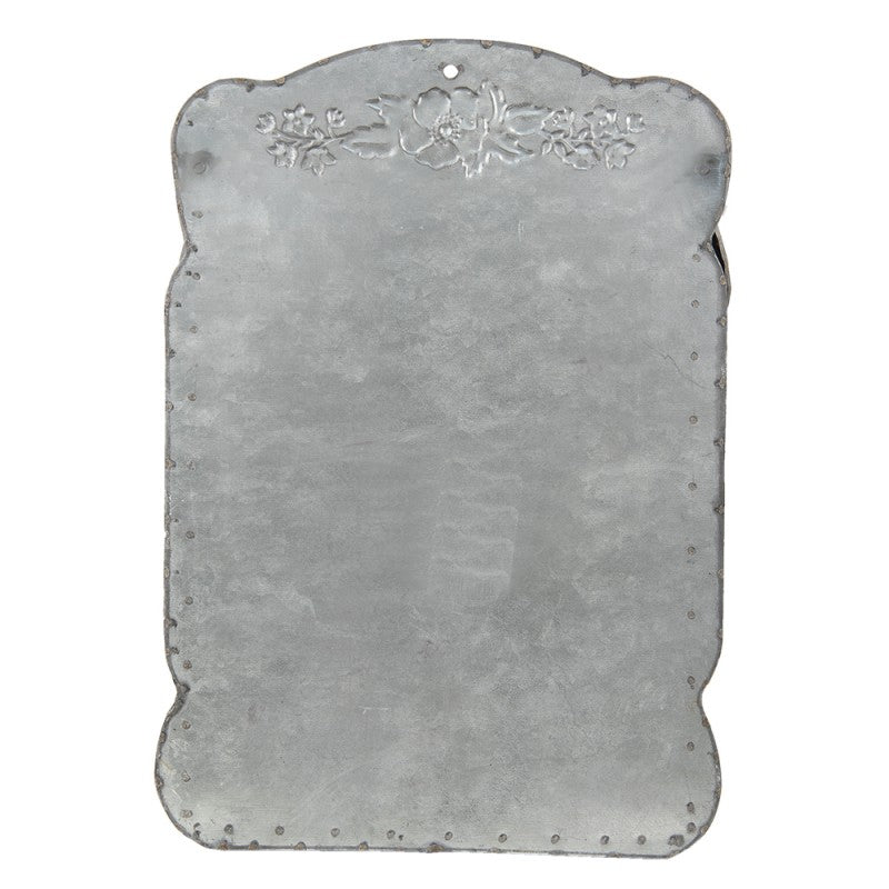 Skrzynka na listy metalowa szara jasna country Post Clayre Eef