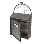 Skrzynka metalowa Post ptak Clayre Eef