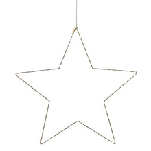 Załaduj obraz do przeglądarki galerii, Świecąca gwiazda bożonarodzeniowa Chic Antique 57 cm
