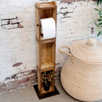 Stojak na papier toaletowy ze starych form do cegieł Chic Antique