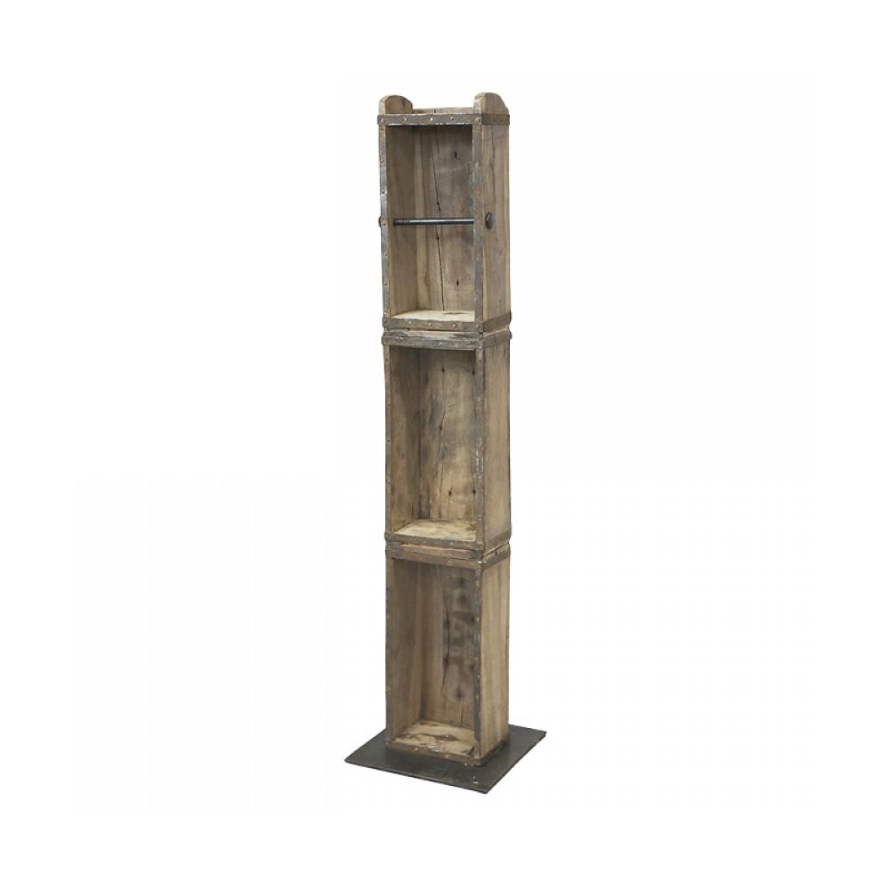 Stojak na papier toaletowy ze starych form do cegieł Chic Antique