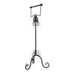 Stojak na papier toaletowy metalowy brązowy retro Clayre Eef