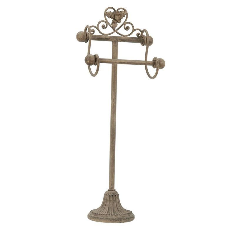 Stojak na papier toaletowy retro róża Clayre Eef