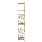 Stojak na papier toaletowy metalowy złoty Clayre Eef