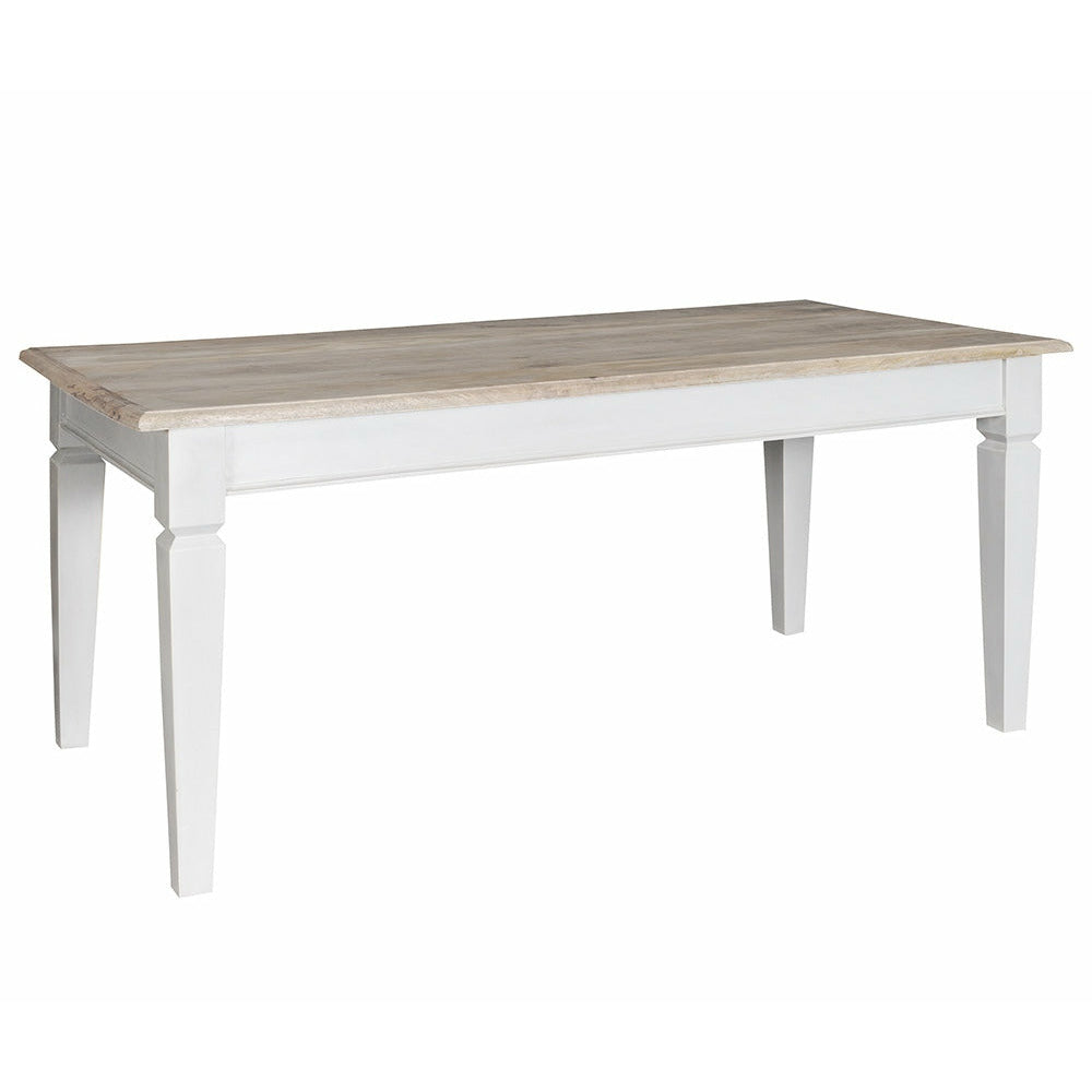 Stół do jadalni prostokątny Bristol White