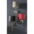 Abażur do kinkietu czarny stożek Belldeco