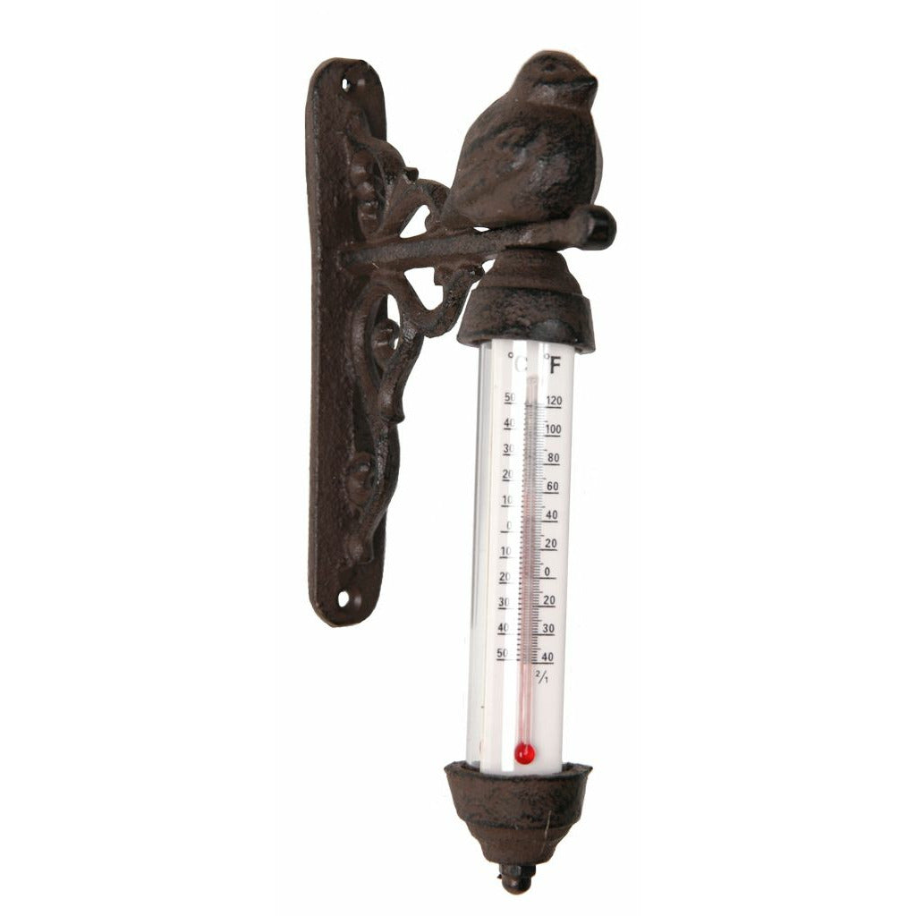 Termometr żeliwny retro ptak Clayre Eef