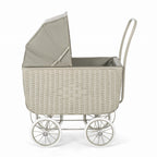 Wózek Doll Pram - Rattan grey by Astrup