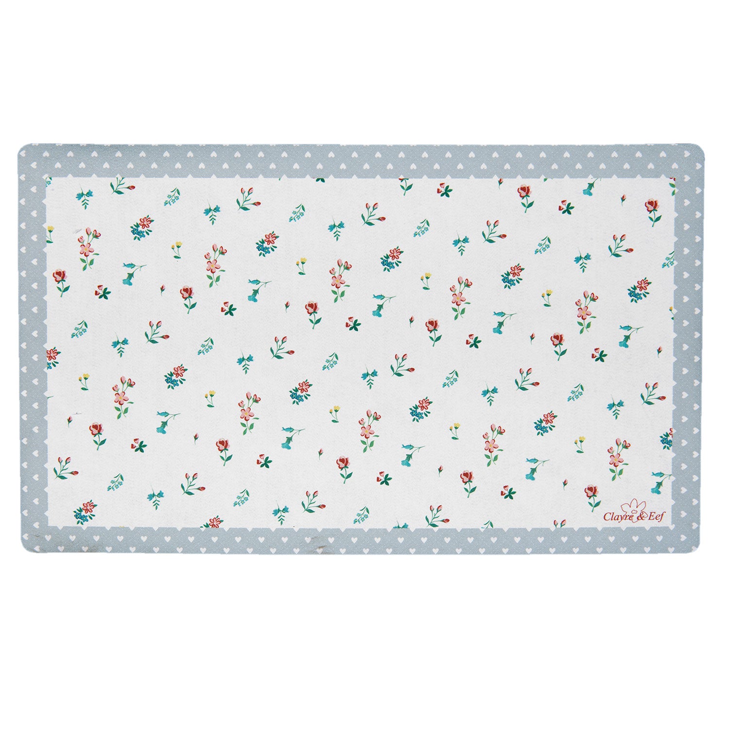 Wycieraczka wewnętrzna kwiaty retro Clayre Eef