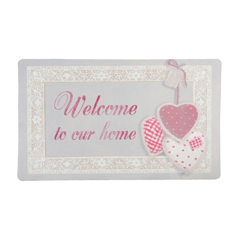 Wycieraczka wewnętrzna mata serca Clayre Eef