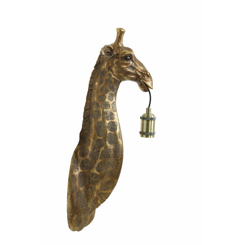 Kinkiet zwierzęcy Żyrafa antyczne złoto / antique gold Light Living