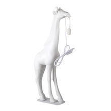 Załaduj obraz do przeglądarki galerii, Lampa podłogowa Żyrafa biała art deco Clayre Eef
