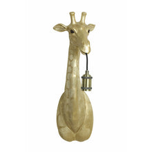 Załaduj obraz do przeglądarki galerii, Kinkiet zwierzęcy Żyrafa złota Light Living
