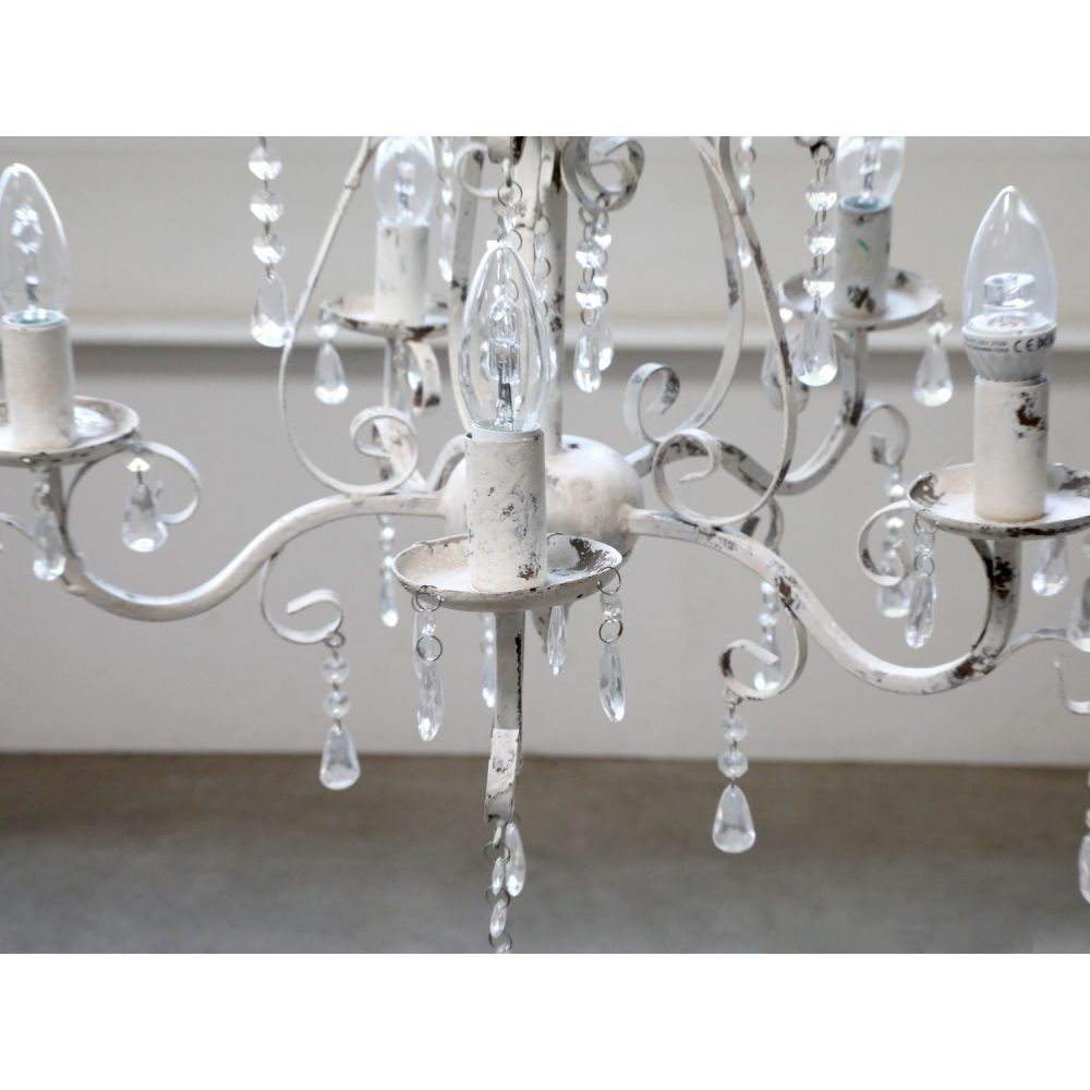 Żyrandol z kryształkami Vintage 2 Chic Antique