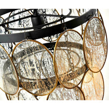 Załaduj obraz do przeglądarki galerii, Lampa sufitowa szklana Glamour 1 Belldeco

